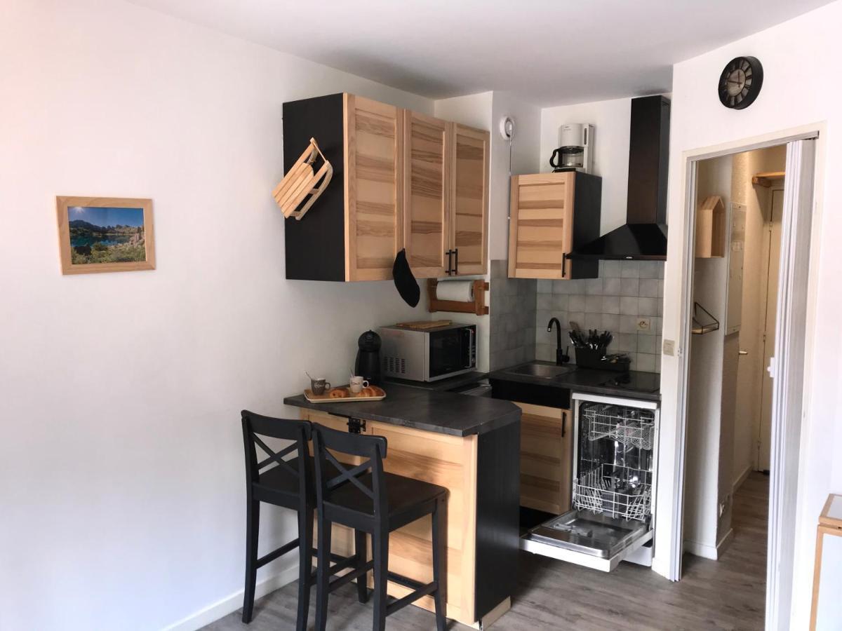 Studio Chaleureux A La Foux D'Allos Bagian luar foto
