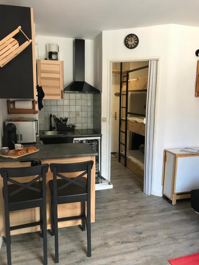Studio Chaleureux A La Foux D'Allos Bagian luar foto