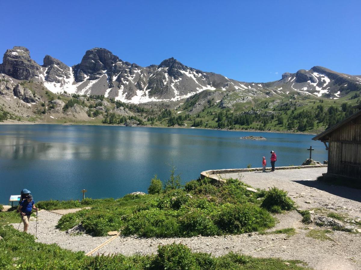 Studio Chaleureux A La Foux D'Allos Bagian luar foto