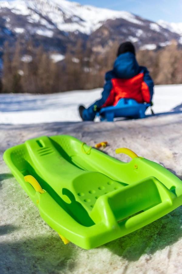 Studio Chaleureux A La Foux D'Allos Bagian luar foto