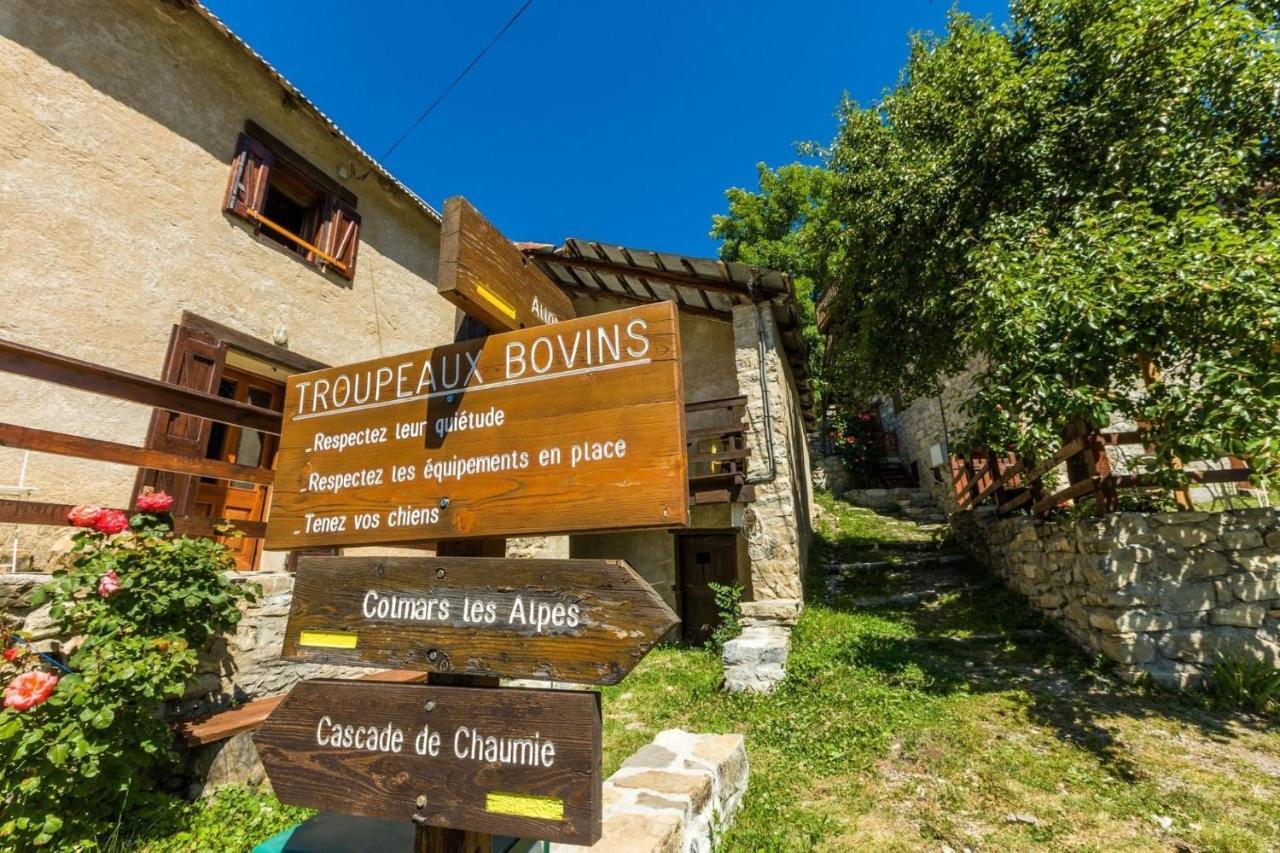 Studio Chaleureux A La Foux D'Allos Bagian luar foto