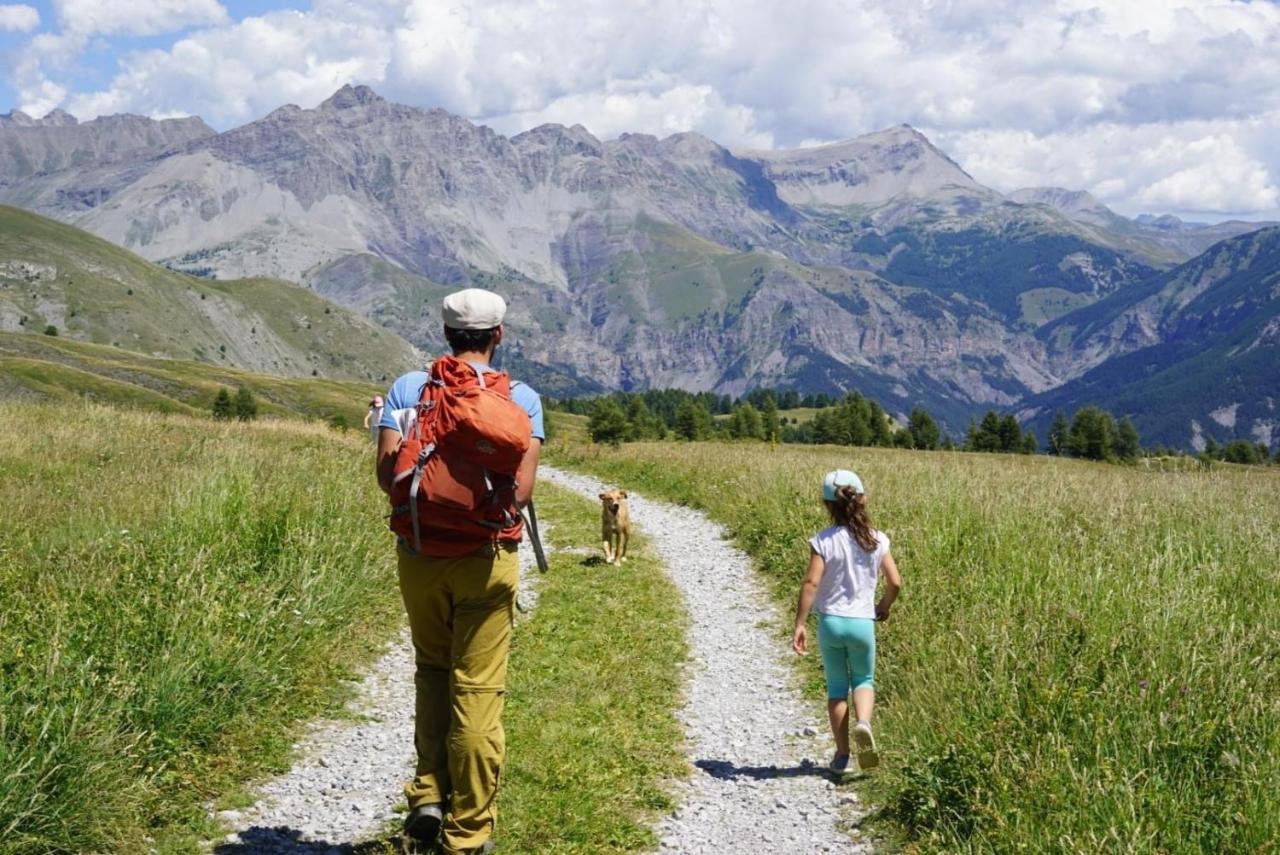 Studio Chaleureux A La Foux D'Allos Bagian luar foto