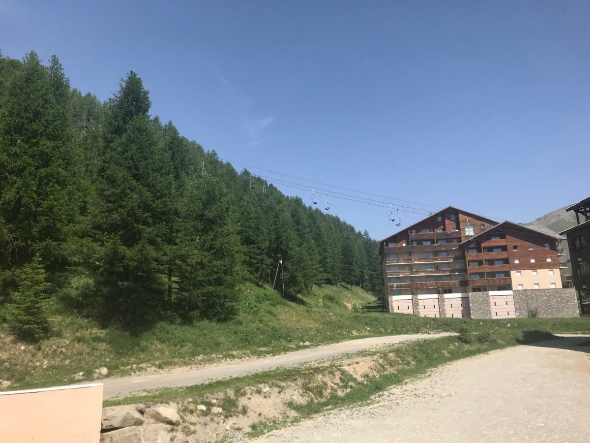 Studio Chaleureux A La Foux D'Allos Bagian luar foto